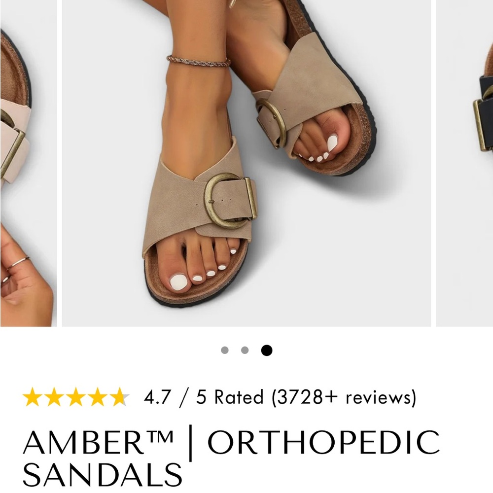 NWT Women's tan Sandals - size 10.5